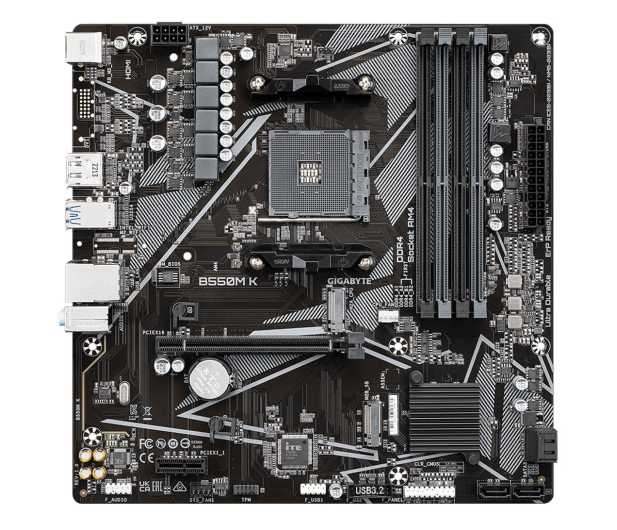 Gigabyte B550M K - 1243744 - zdjęcie 2